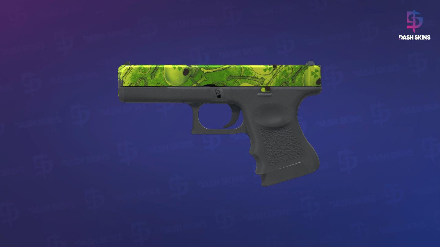 Glock-18 | Nuclear Garden (Field-Tested) - Frontside Screenshot