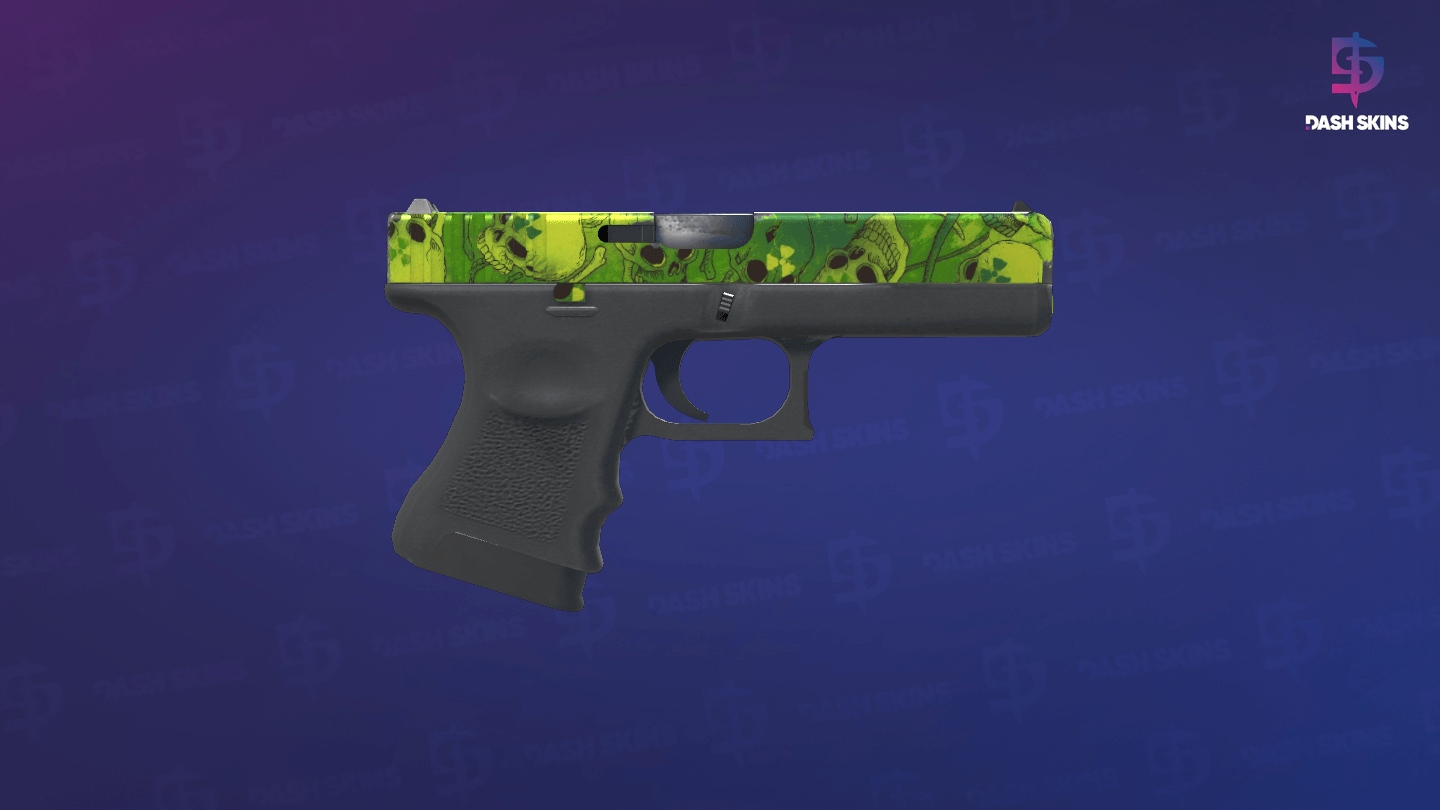 Glock-18 | Nuclear Garden (Field-Tested) - Backside Screenshot