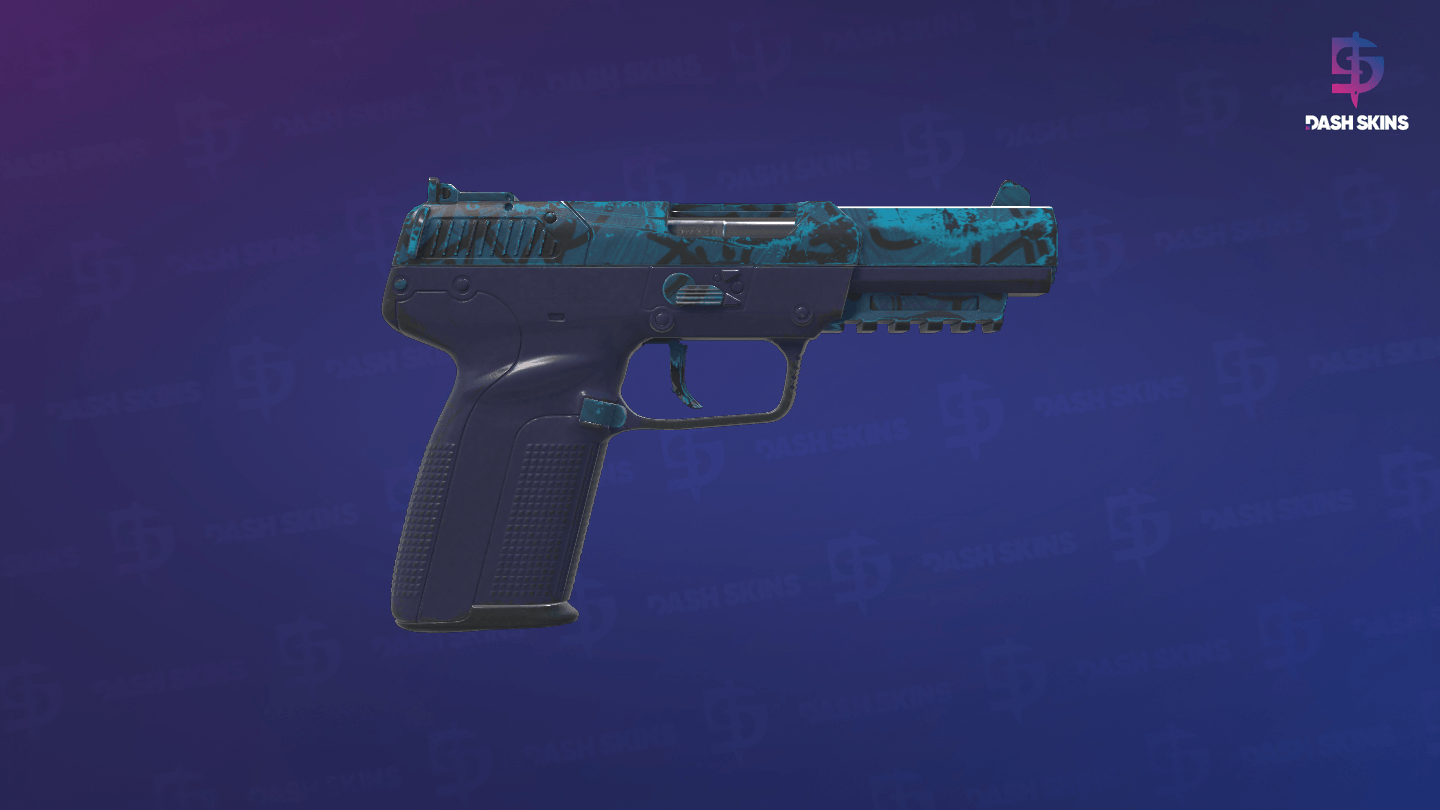 Five-SeveN | Midnight Paintover (Field-Tested) - Backside Screenshot