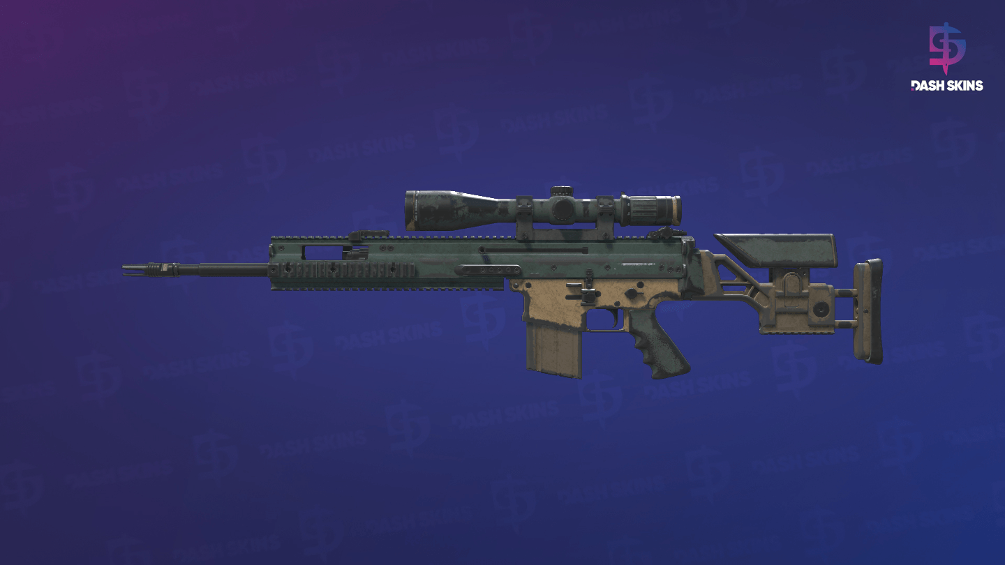 SCAR-20 | Contractor (Battle-Scarred) - Frontside Screenshot