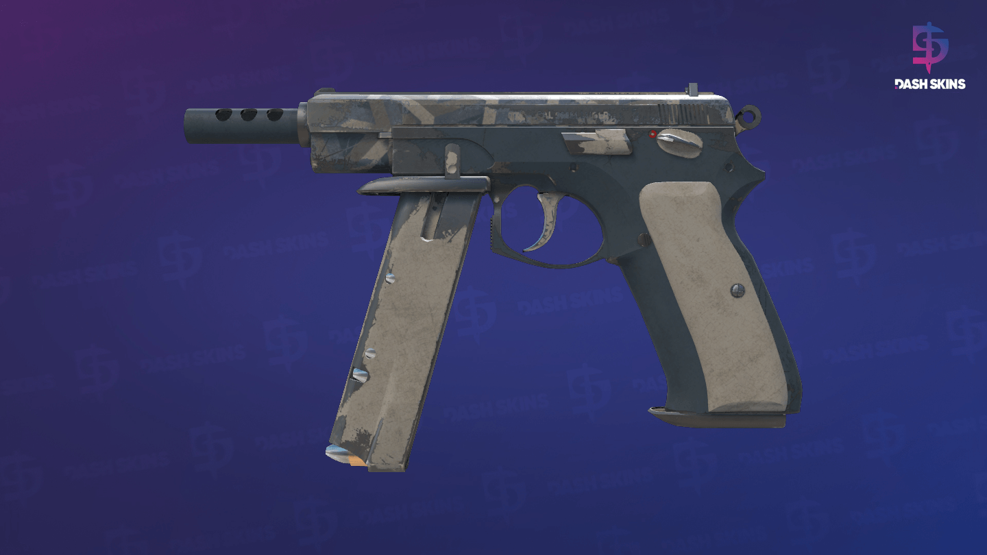 CZ75-Auto | Framework (Battle-Scarred) - Frontside Screenshot
