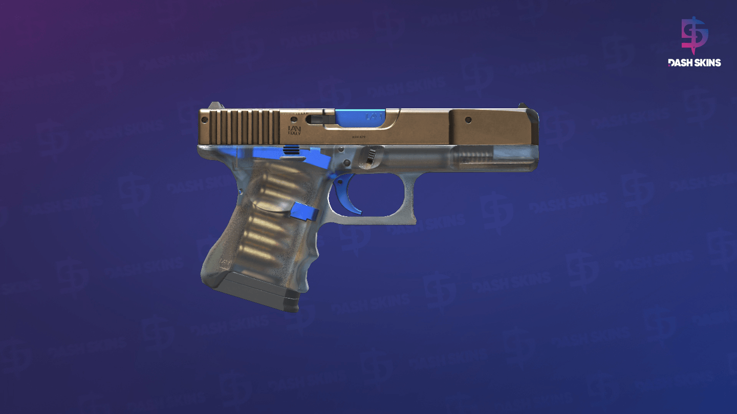 Glock-18 | Clear Polymer (Minimal Wear) - Backside Screenshot