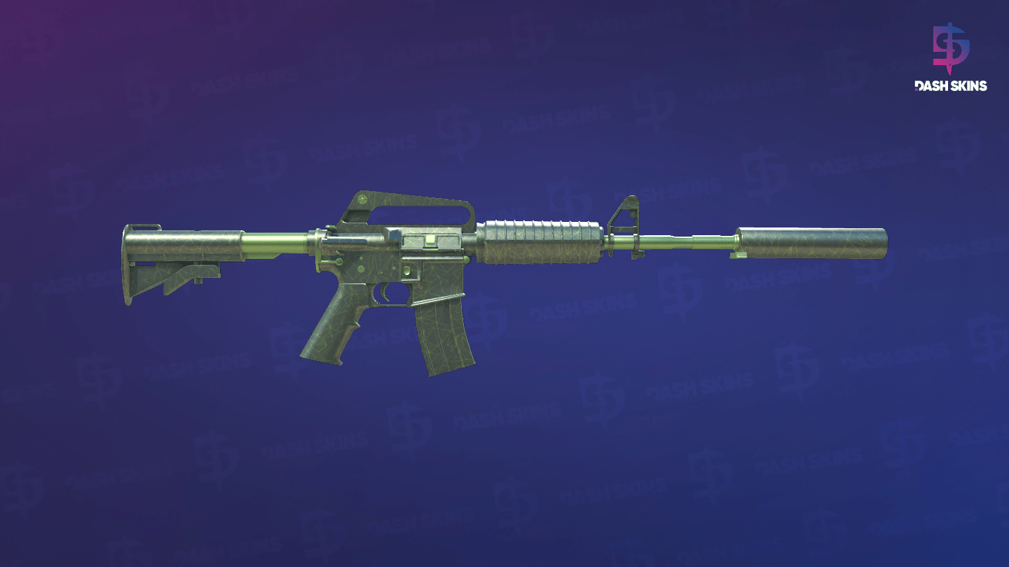 M4A1-S | Moss Quartz (Factory New) - Backside Screenshot