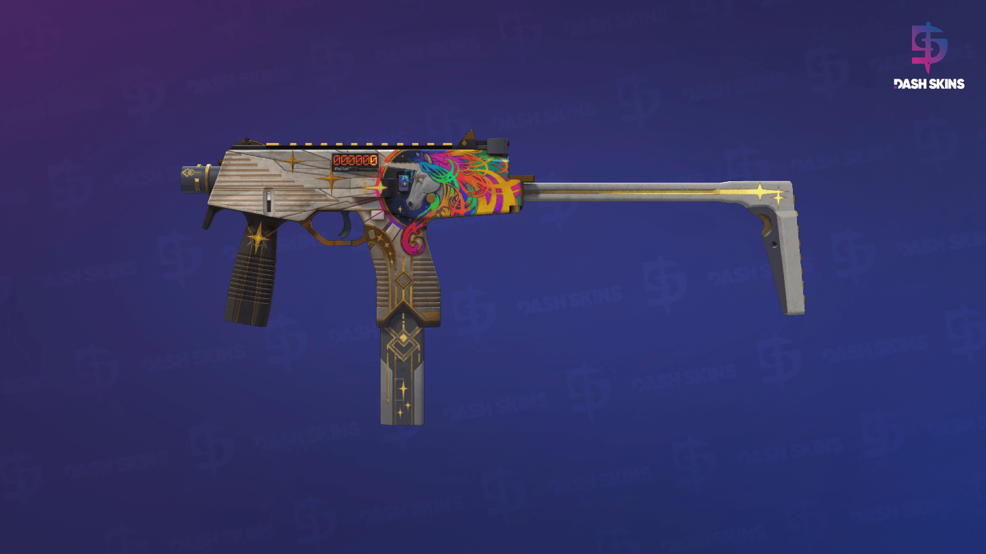 StatTrak™ MP9 | Starlight Protector (Field-Tested) - Frontside Screenshot