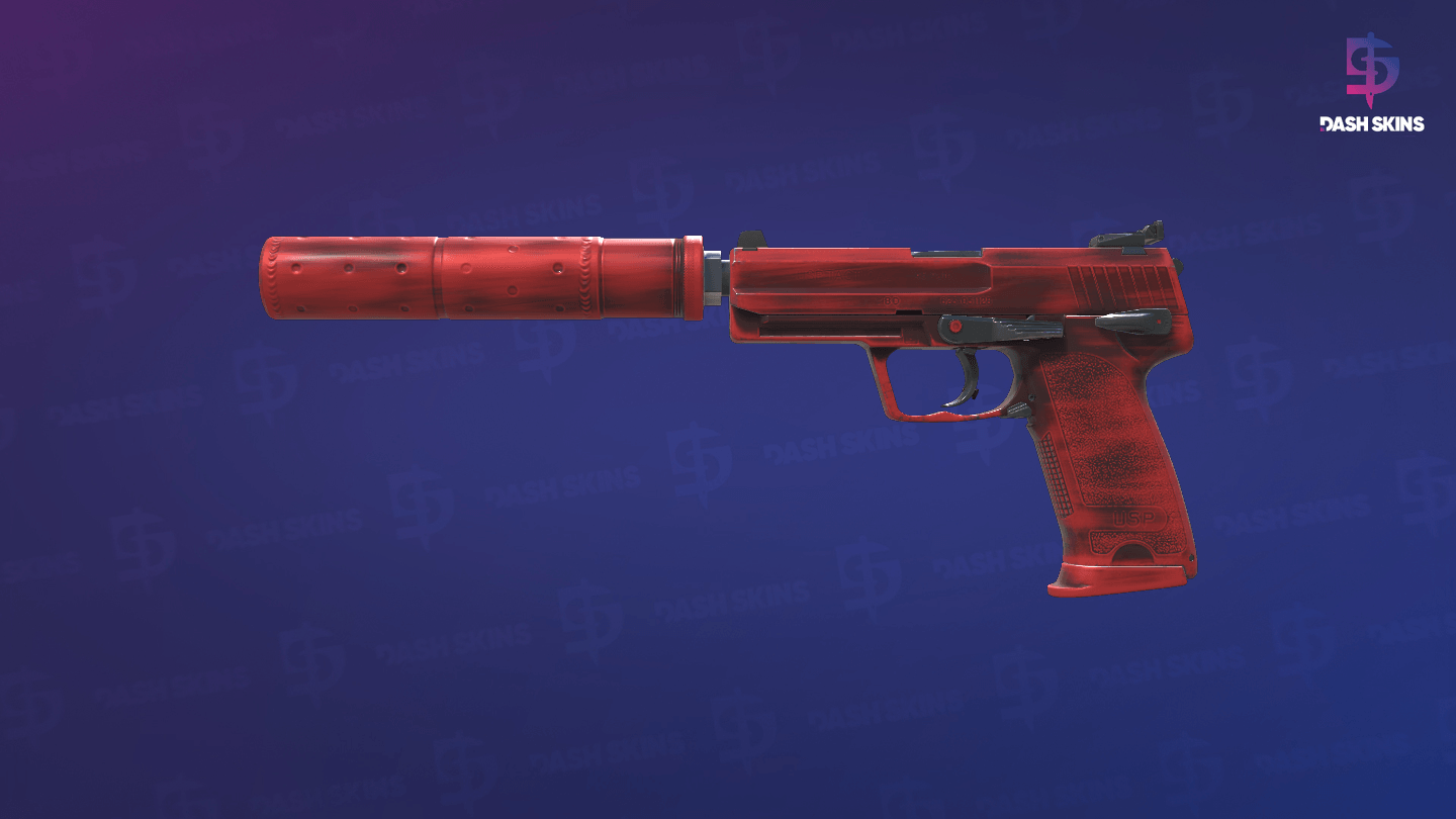 USP-S | Bleeding Edge (Minimal Wear) - Frontside Screenshot