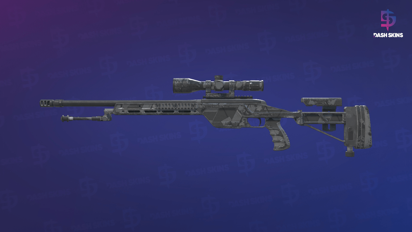 SSG 08 | Sans Comic (Field-Tested) - Frontside Screenshot