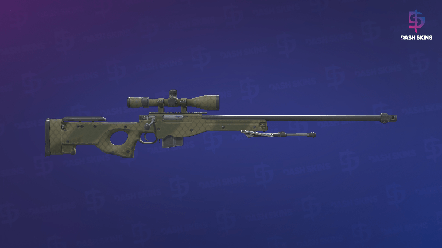 AWP | Safari Mesh (Field-Tested) - Backside Screenshot