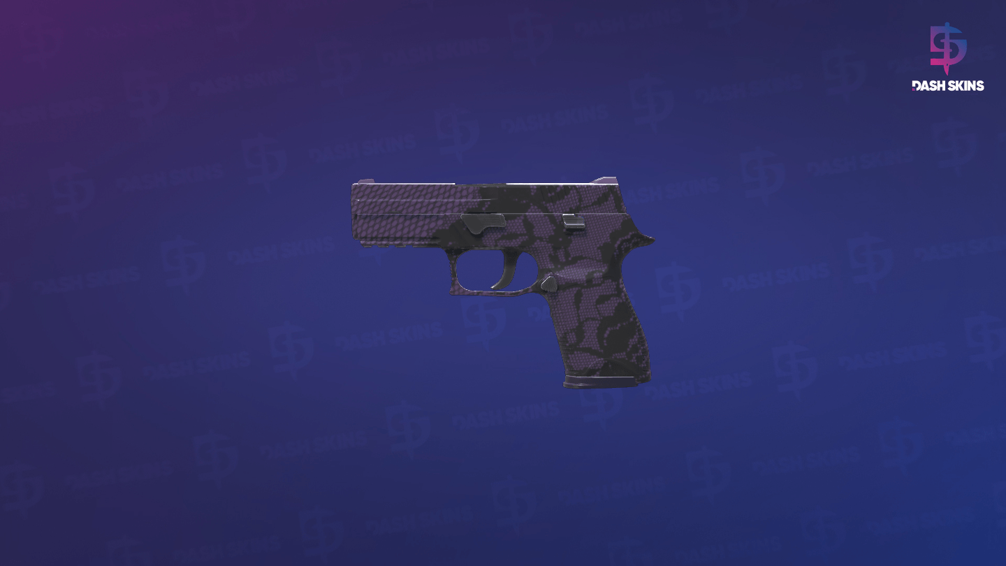 P250 | Plum Netting (Factory New) - Frontside Screenshot