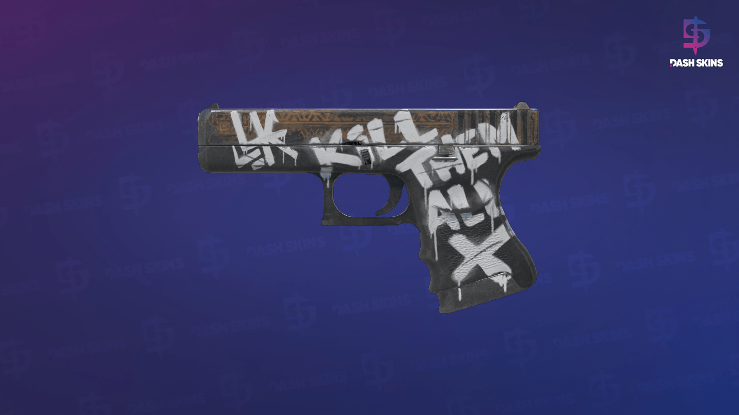 Glock-18 | Wasteland Rebel (Minimal Wear) - Frontside Screenshot