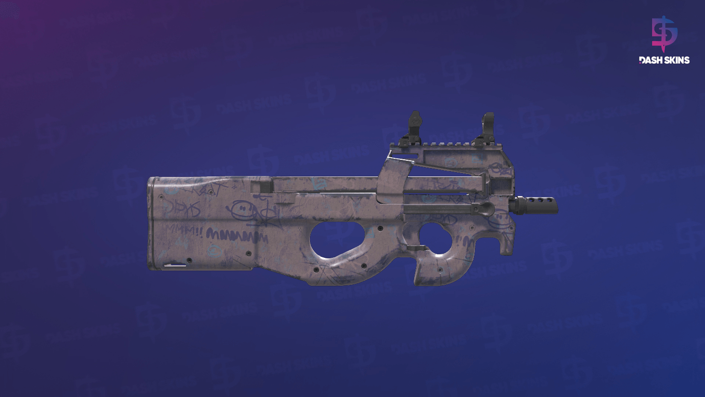 P90 | Wash me (Field-Tested) - Backside Screenshot