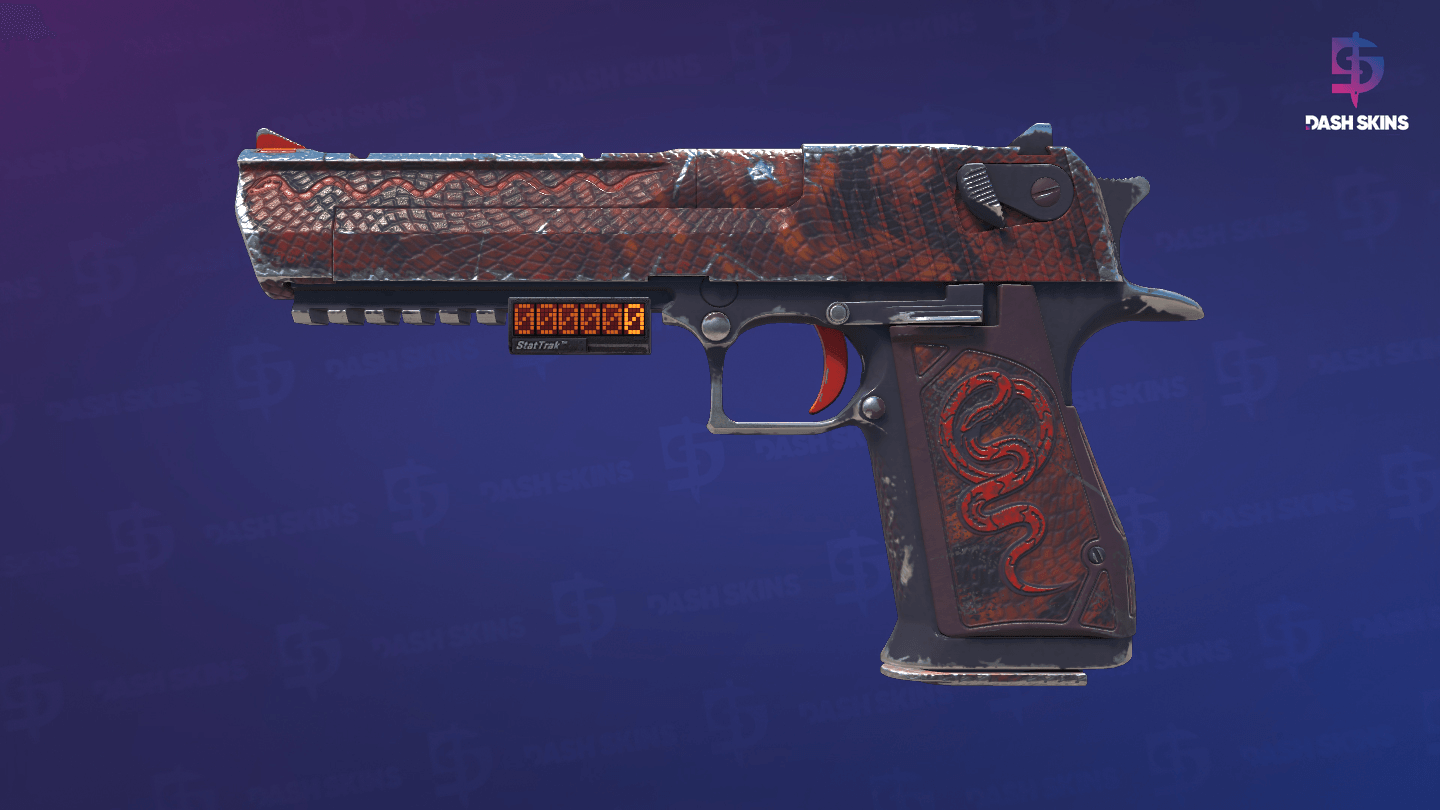 StatTrak™ Desert Eagle | Serpent Strike (Field-Tested) - Frontside Screenshot