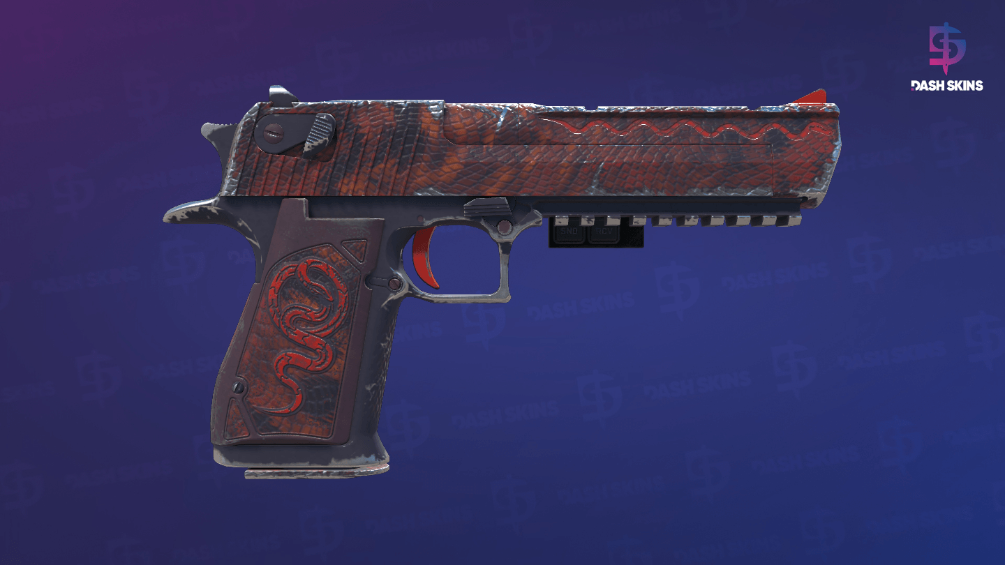 StatTrak™ Desert Eagle | Serpent Strike (Field-Tested) - Backside Screenshot