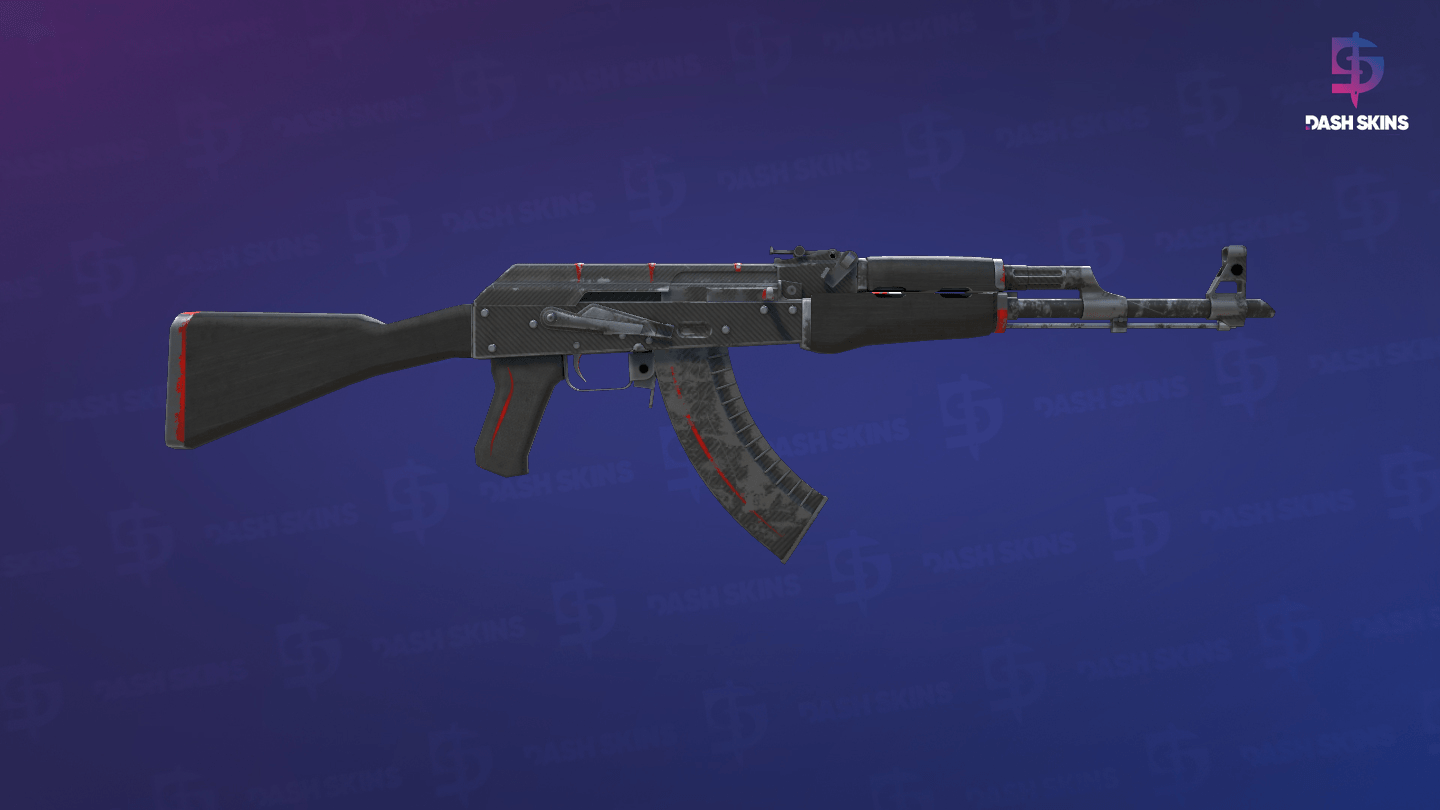 AK-47 | Redline (Well-Worn) - Backside Screenshot