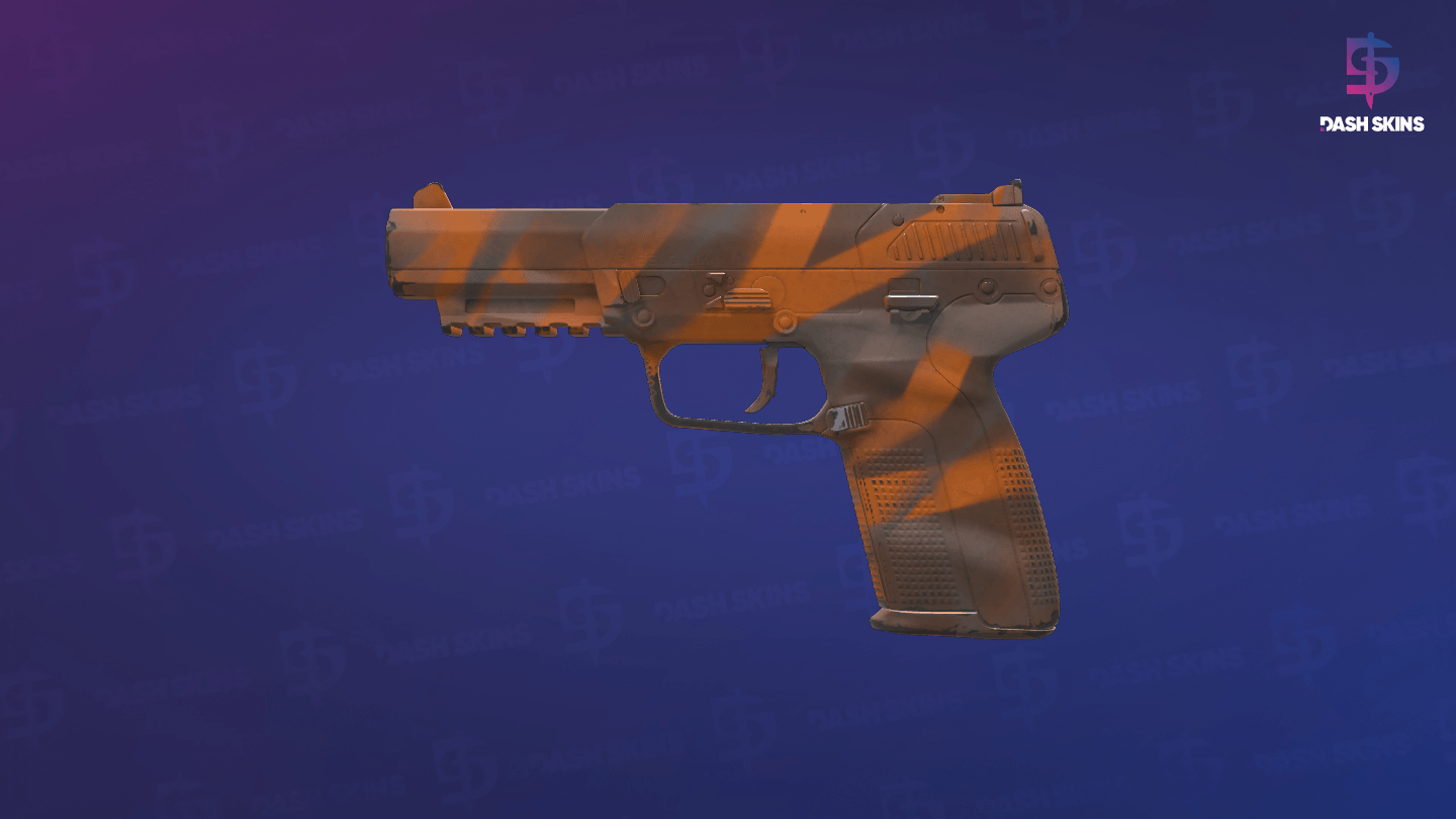 Five-SeveN | Orange Peel (Factory New) - Frontside Screenshot
