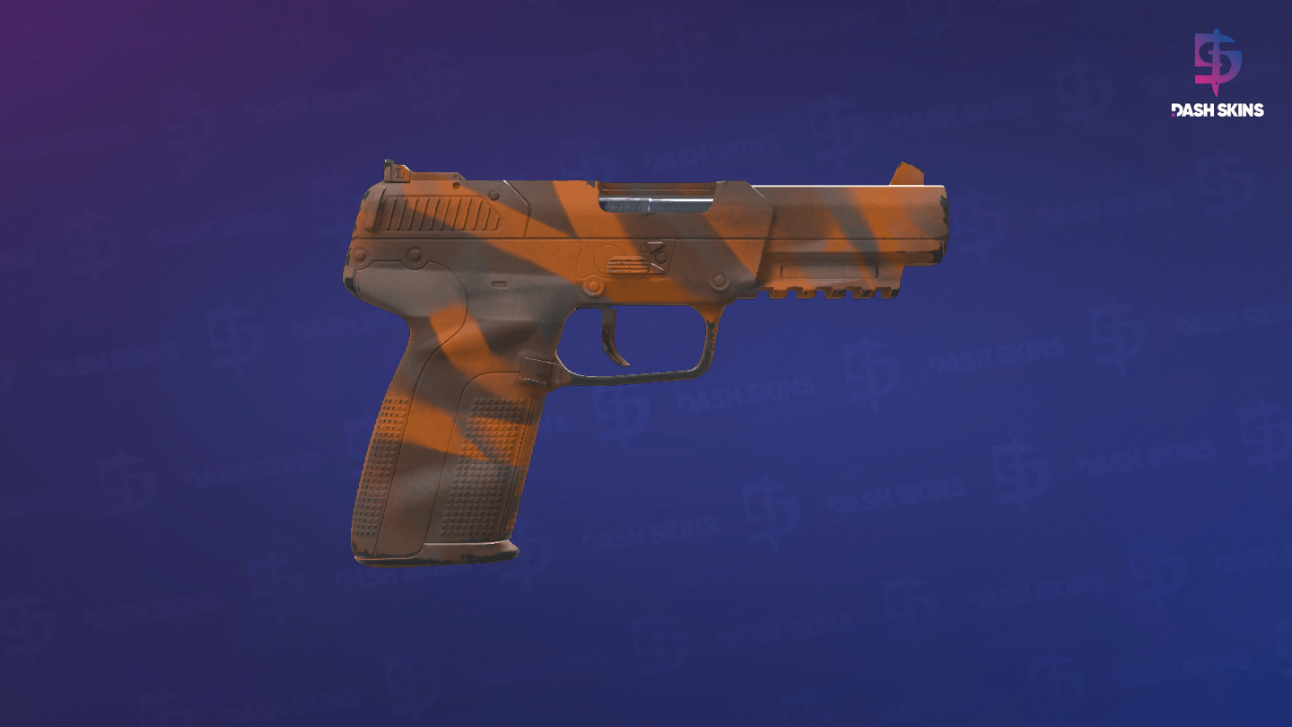 Five-SeveN | Orange Peel (Factory New) - Backside Screenshot