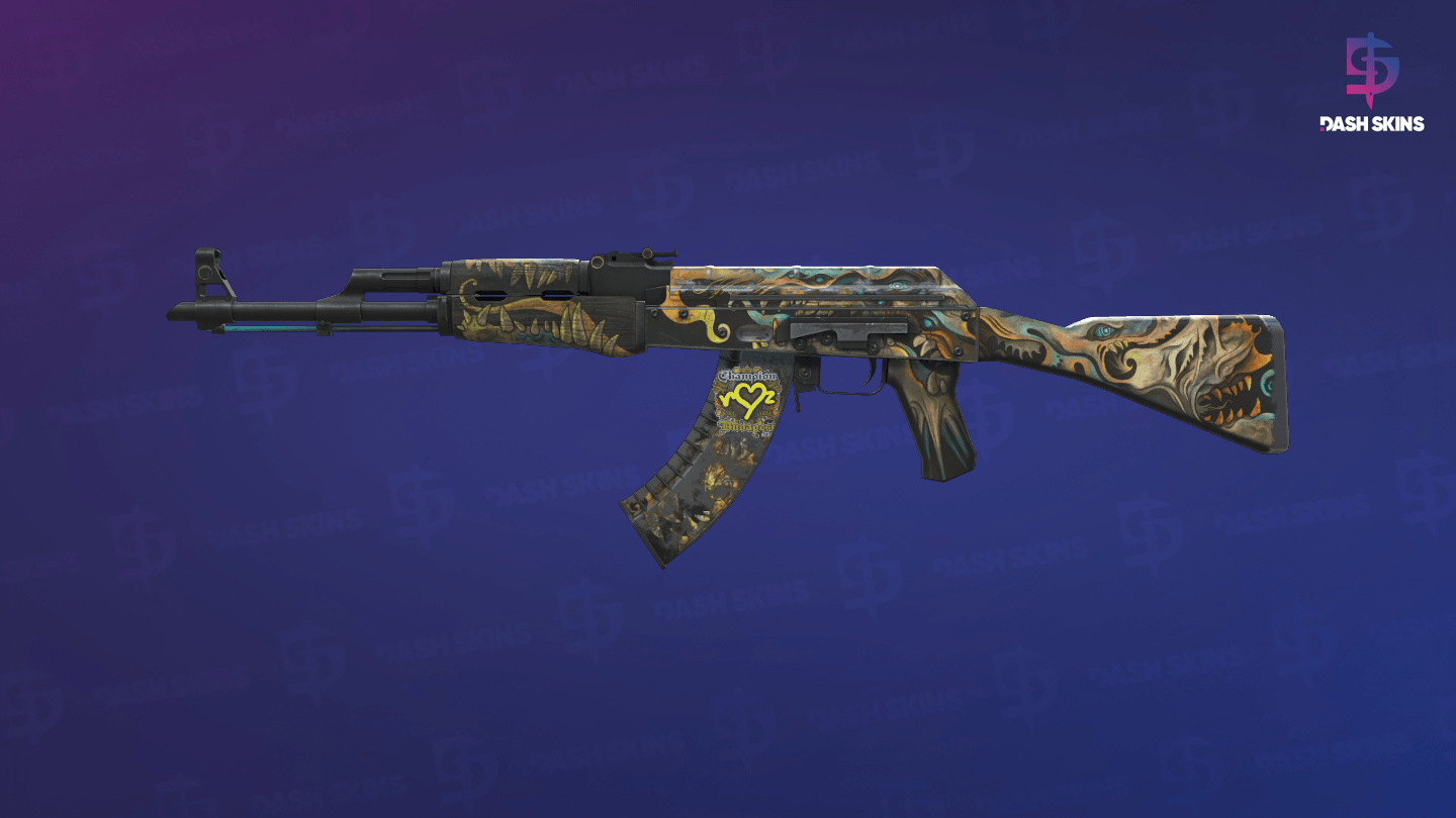 AK-47 | Phantom Disruptor (Battle-Scarred) - Frontside Screenshot