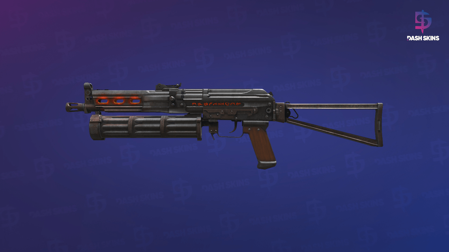 PP-Bizon | Runic (Battle-Scarred) - Frontside Screenshot