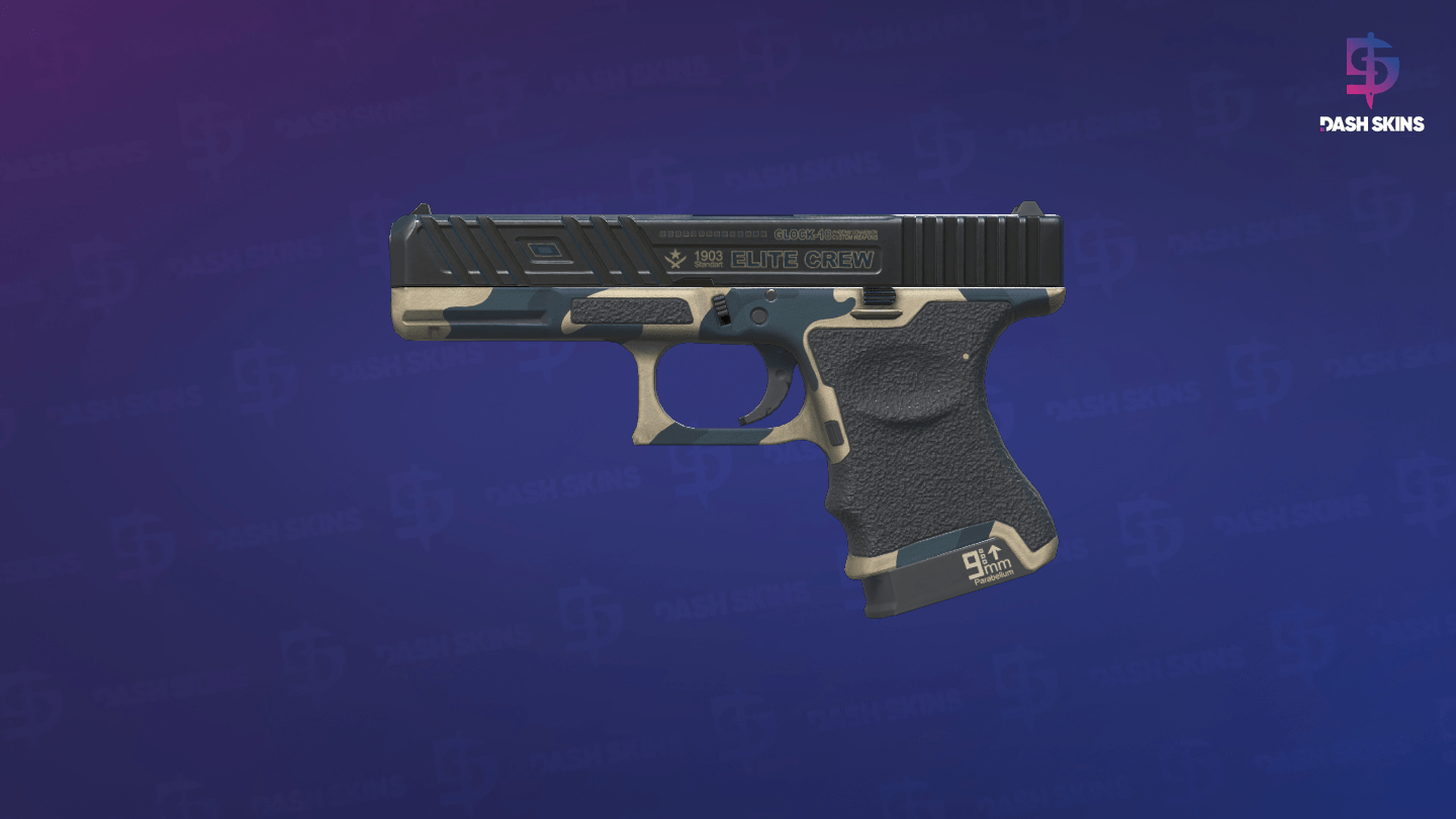 Glock-18 | Winterized (Minimal Wear) - Frontside Screenshot