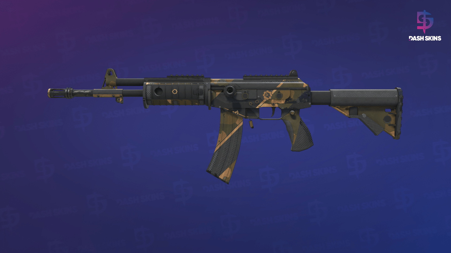 Galil AR | Black Sand (Well-Worn) - Frontside Screenshot