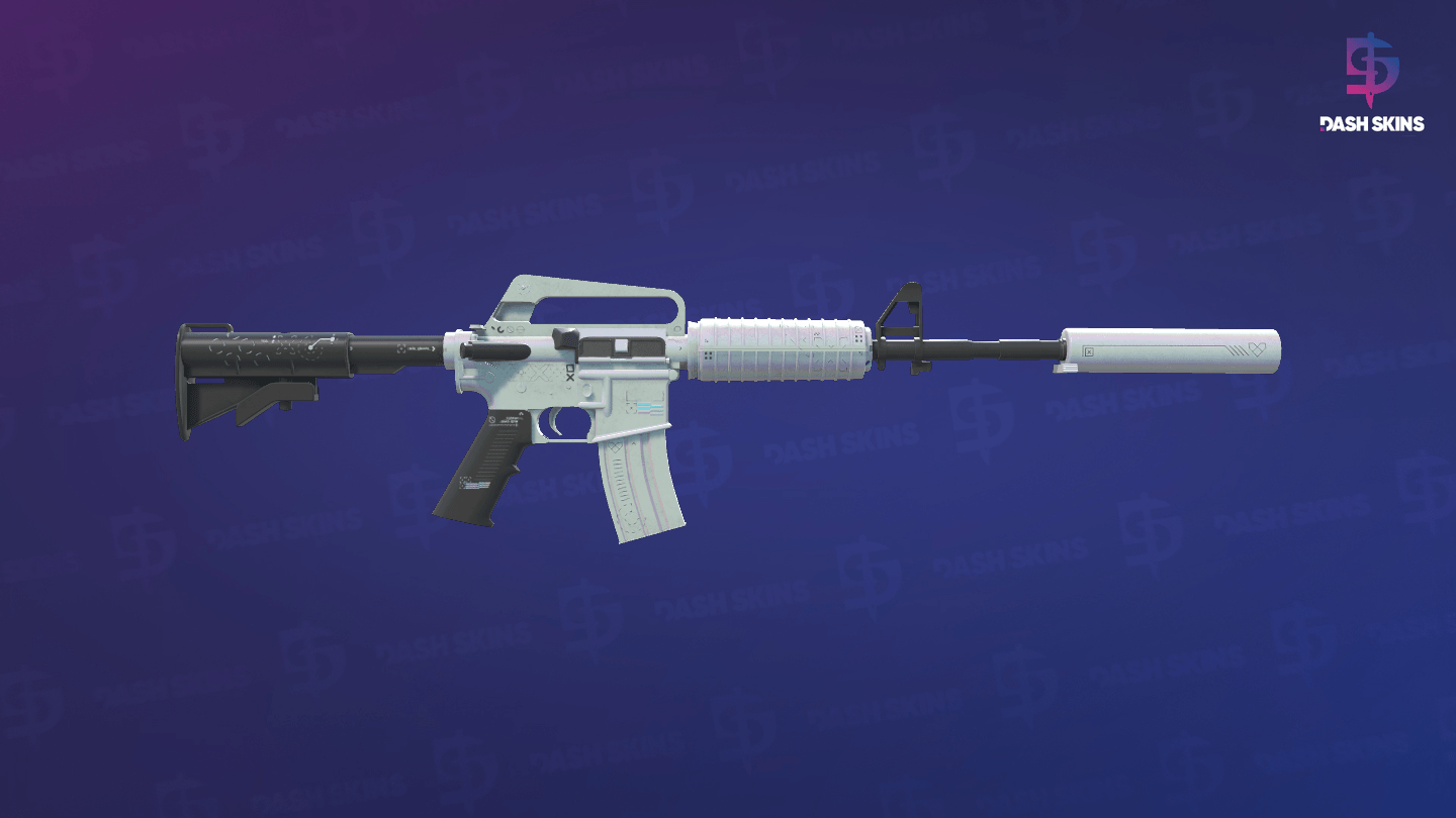 M4A1-S | Printstream (Minimal Wear) - Backside Screenshot
