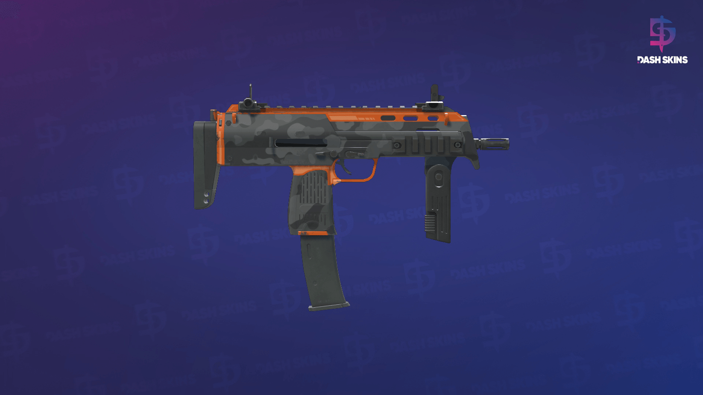 StatTrak™ MP7 | Urban Hazard (Minimal Wear) - Backside Screenshot