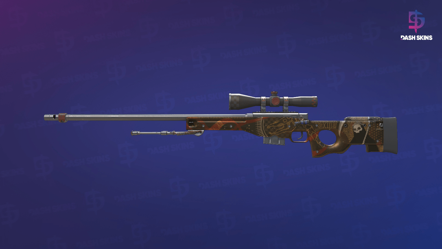 AWP | Mortis (Well-Worn) - Frontside Screenshot