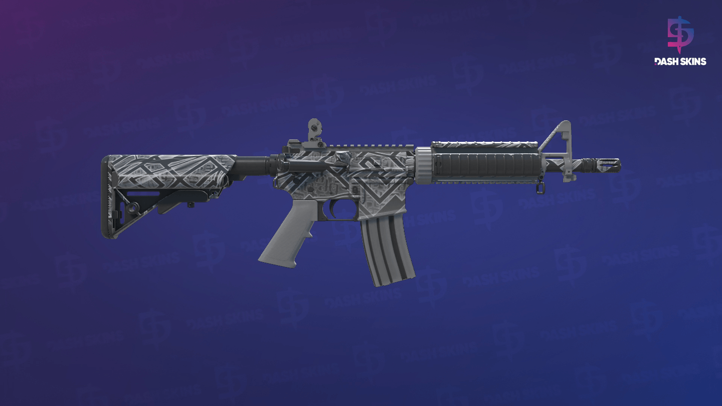 M4A4 | Aeolian Dark (Factory New) - Backside Screenshot