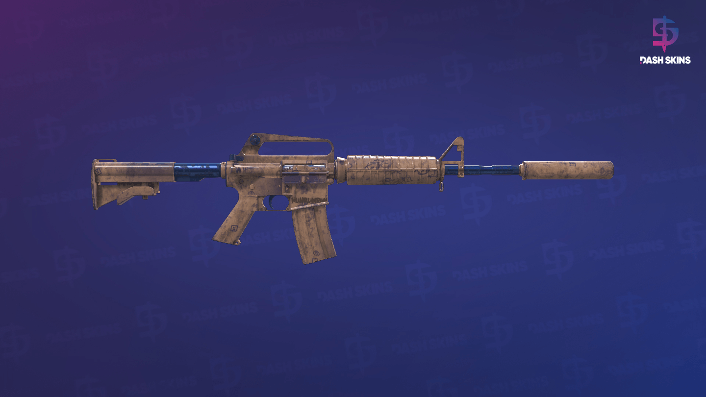 M4A1-S | Wash me plz (Field-Tested) - Backside Screenshot