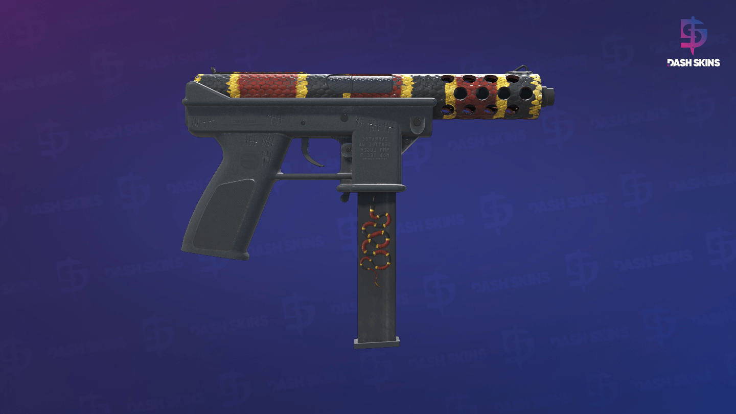 StatTrak™ Tec-9 | Snek-9 (Minimal Wear) - Backside Screenshot