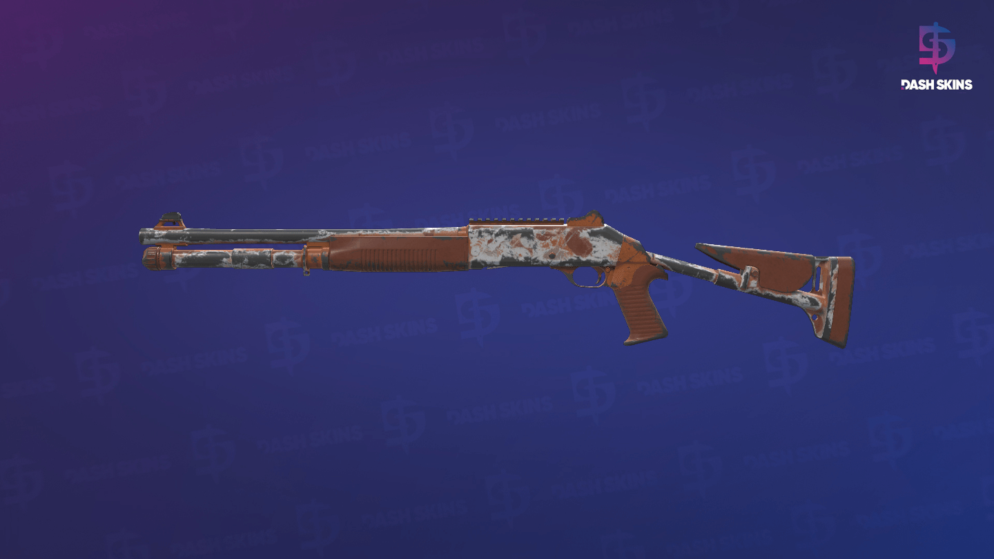 XM1014 | Canvas Cloud (Battle-Scarred) - Frontside Screenshot