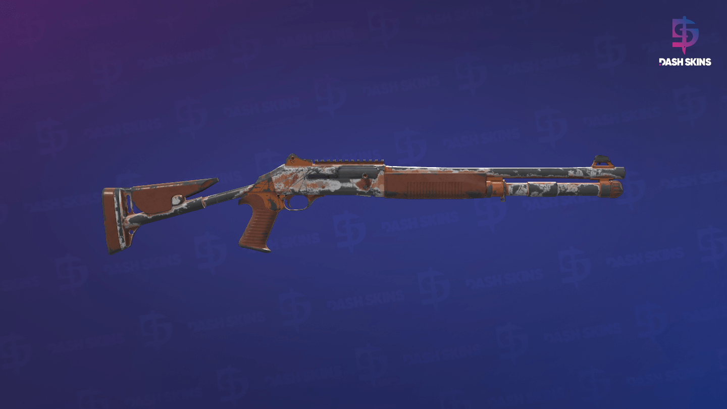 XM1014 | Canvas Cloud (Battle-Scarred) - Backside Screenshot