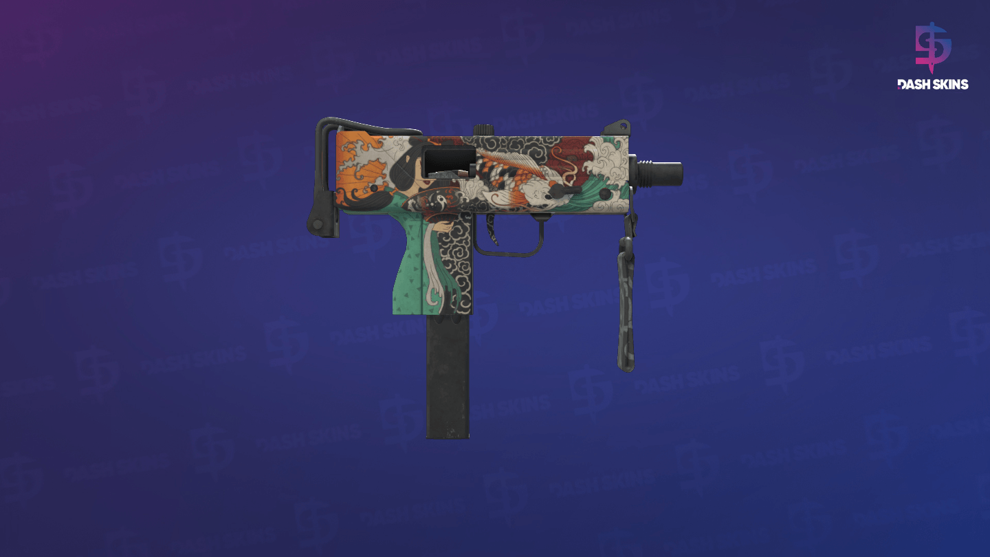 MAC-10 | Allure (Minimal Wear) - Backside Screenshot