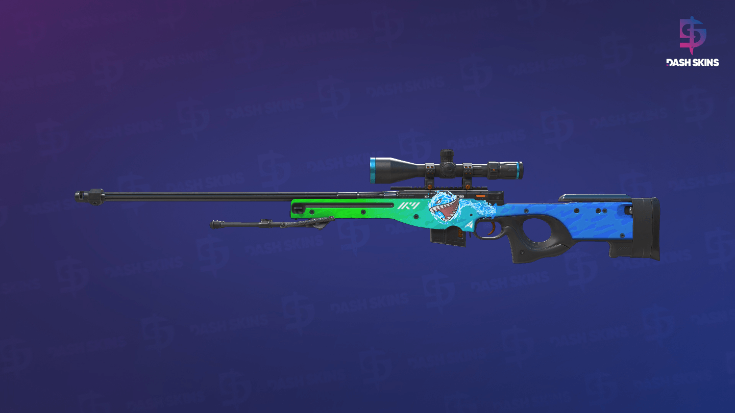 AWP | Ice Coaled (Minimal Wear) - Frontside Screenshot