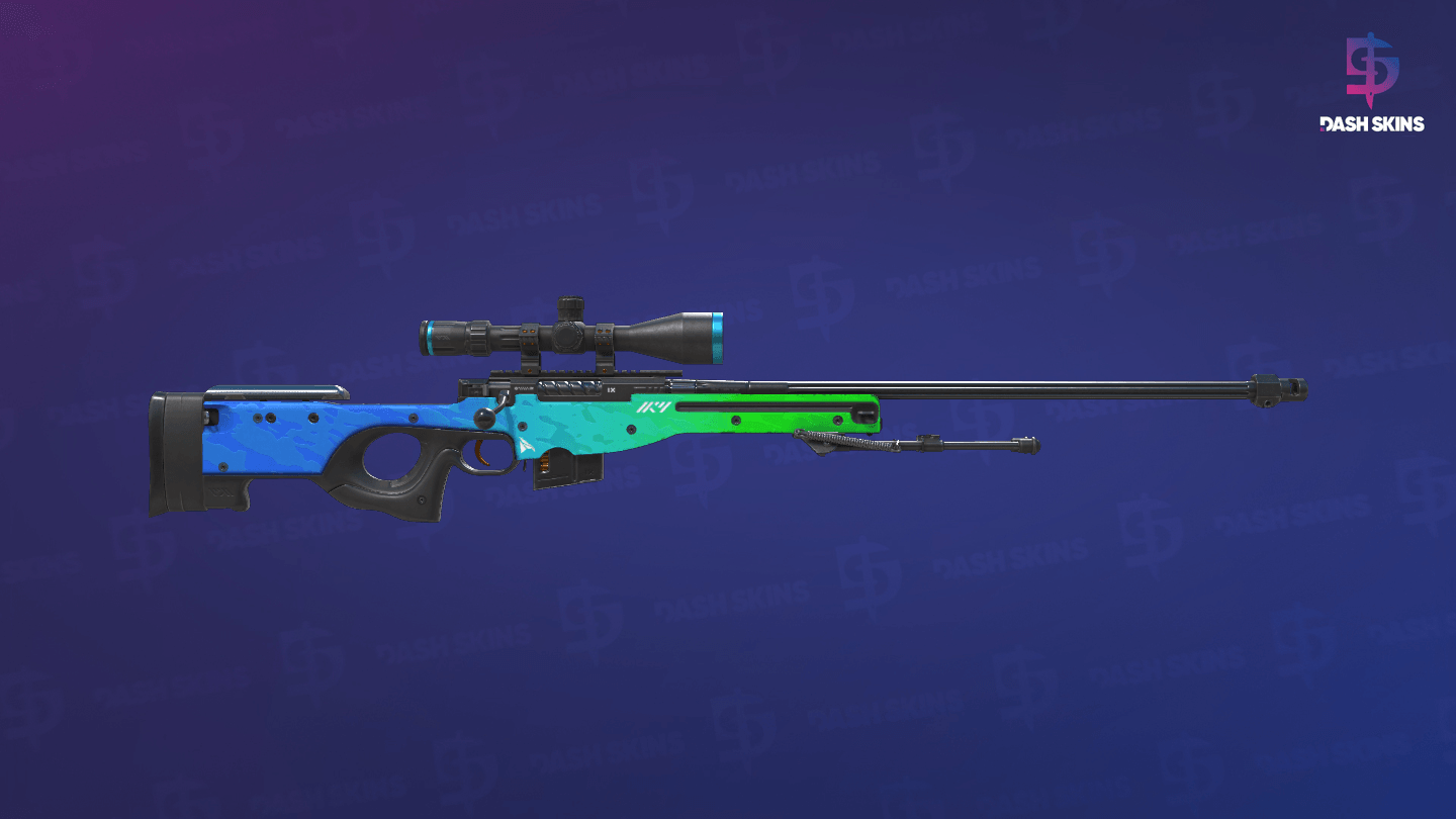 AWP | Ice Coaled (Minimal Wear) - Backside Screenshot