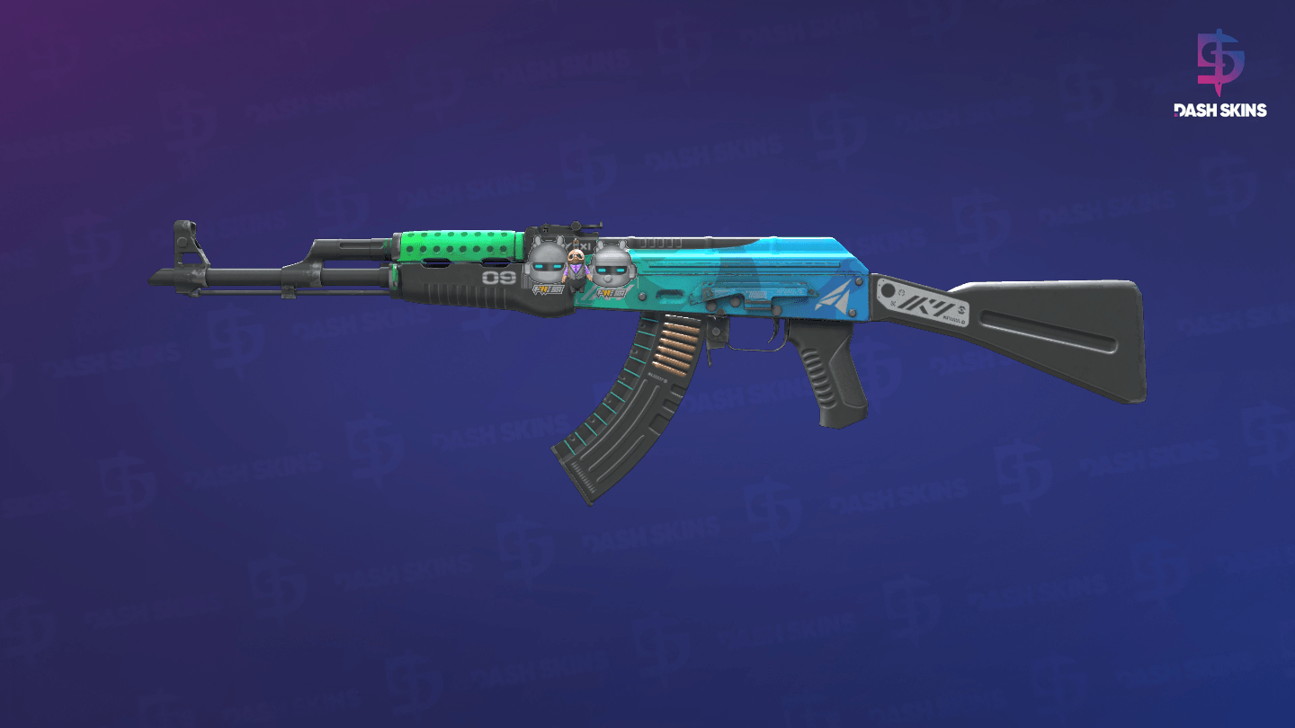 AK-47 | Ice Coaled (Field-Tested) - Frontside Screenshot