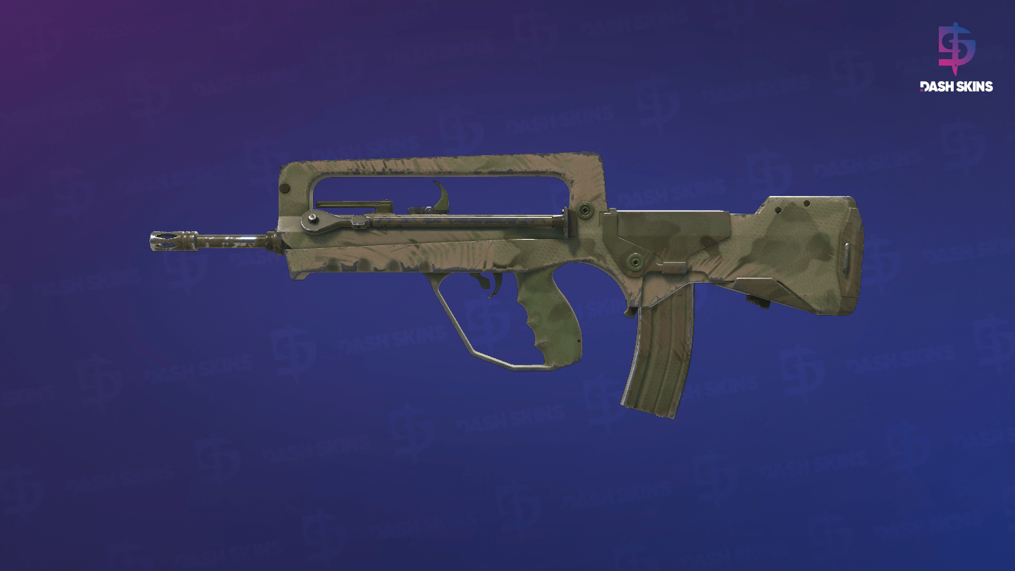 FAMAS | Palm (Field-Tested) - Frontside Screenshot