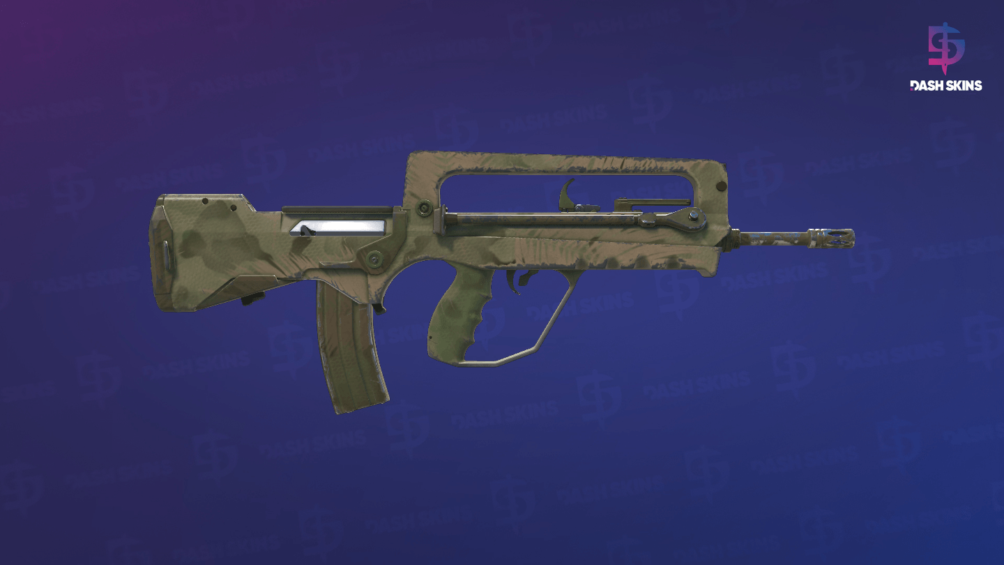 FAMAS | Palm (Field-Tested) - Backside Screenshot