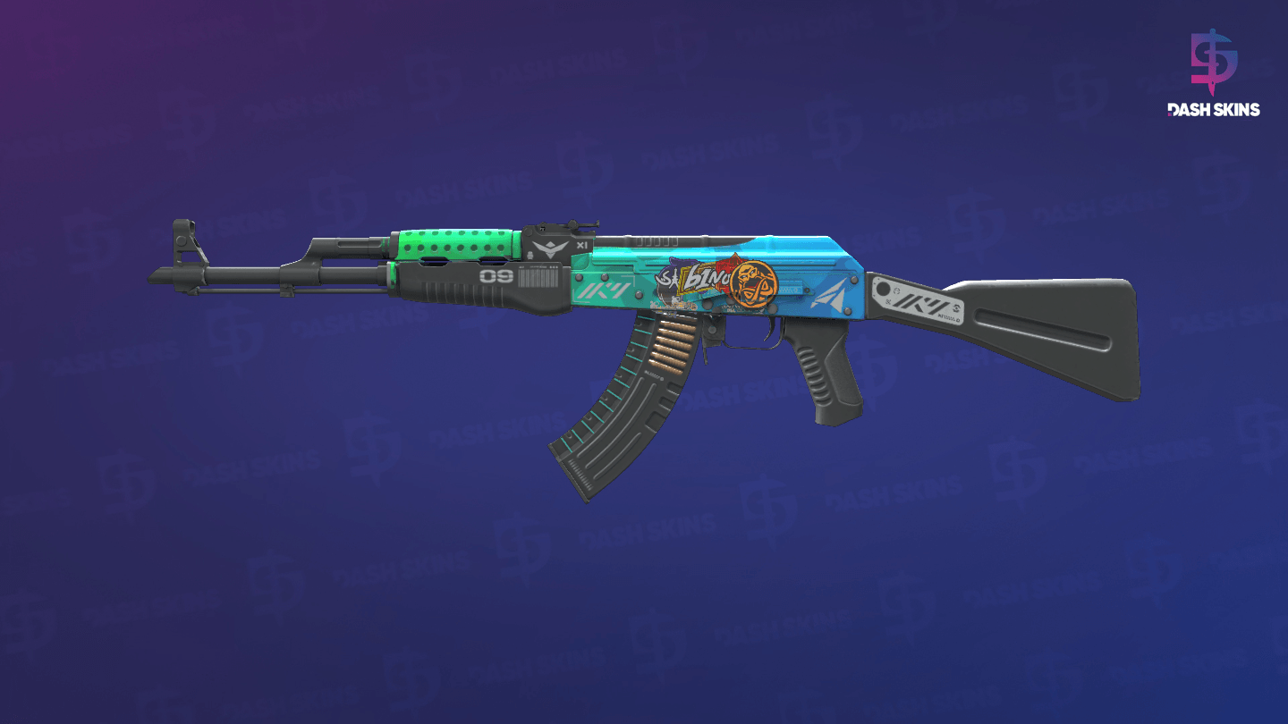 AK-47 | Ice Coaled (Factory New) - Frontside Screenshot