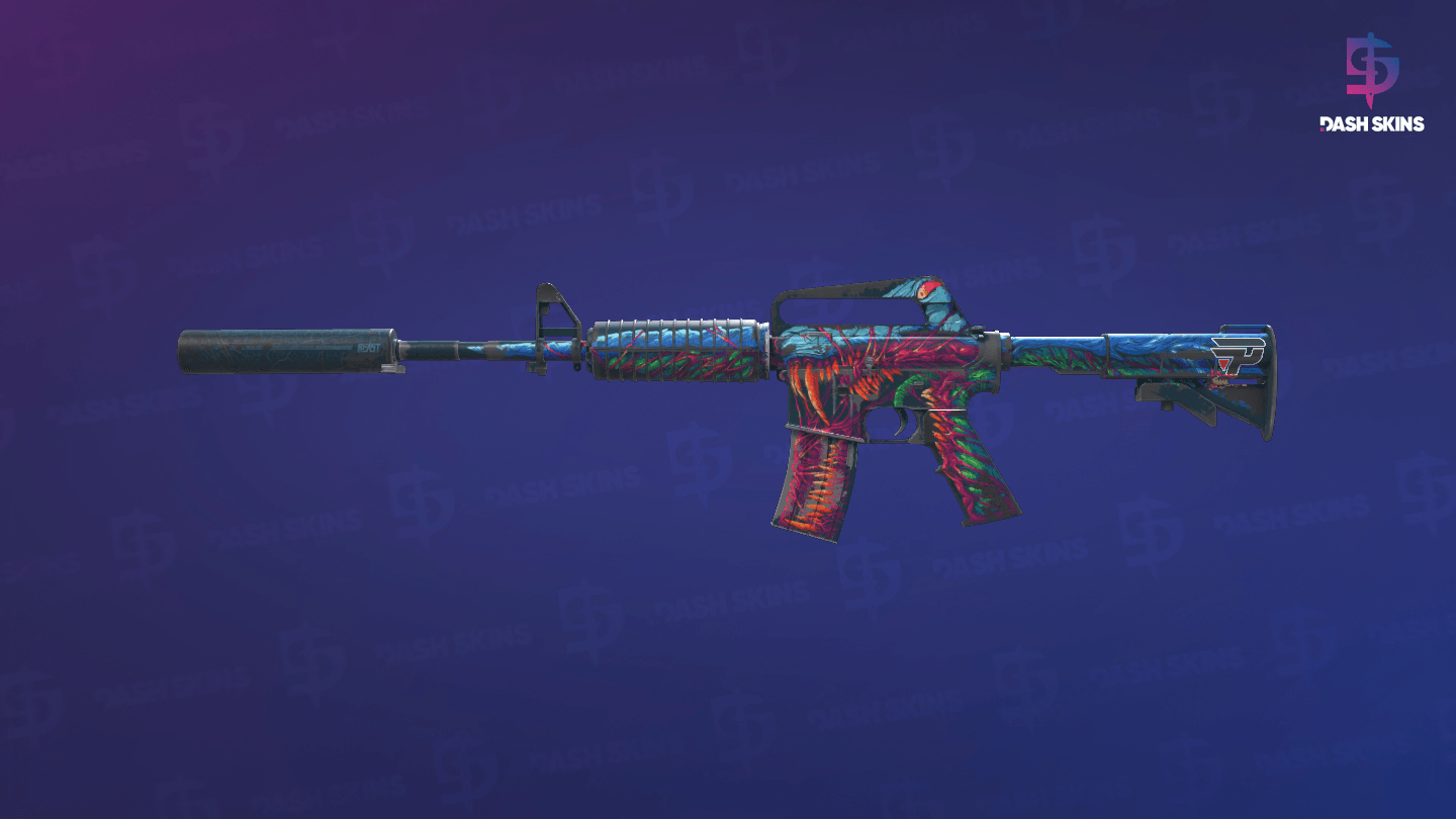 M4A1-S | Hyper Beast (Battle-Scarred) - Frontside Screenshot