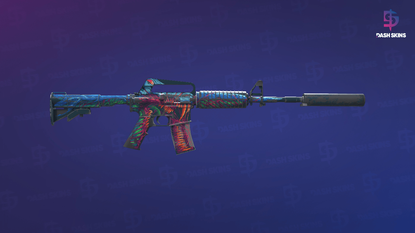 M4A1-S | Hyper Beast (Battle-Scarred) - Backside Screenshot