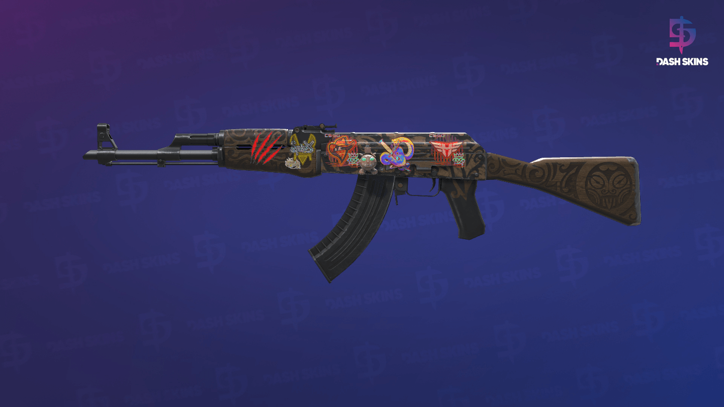 AK-47 | Uncharted (Field-Tested) - Frontside Screenshot