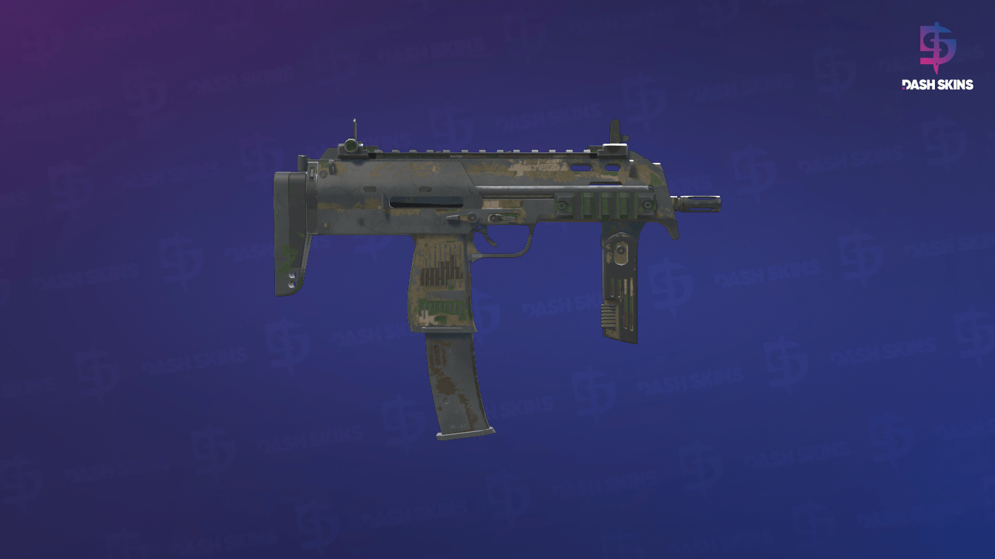 MP7 | Forest DDPAT (Battle-Scarred) - Backside Screenshot