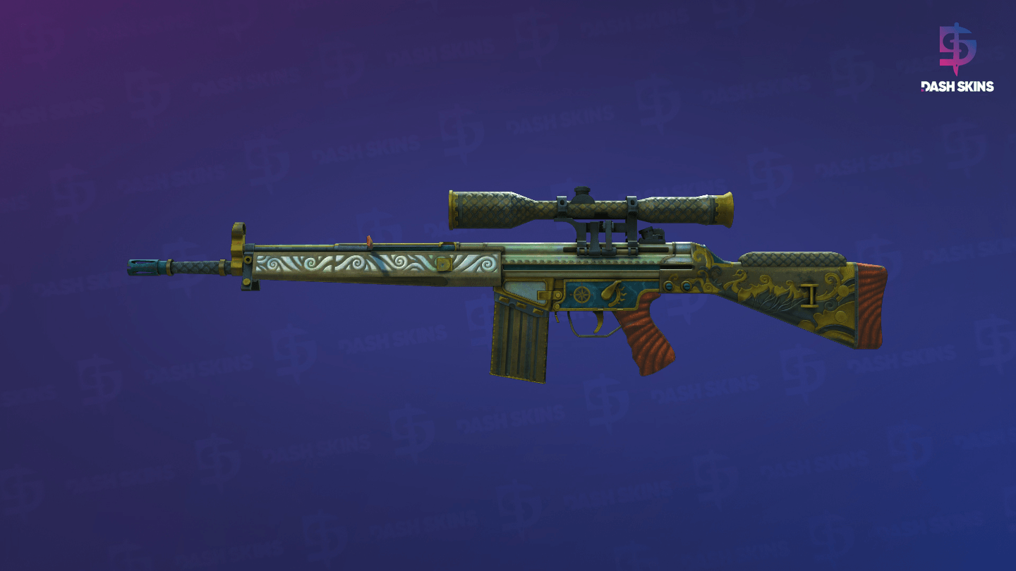 G3SG1 | High Seas (Battle-Scarred) - Frontside Screenshot