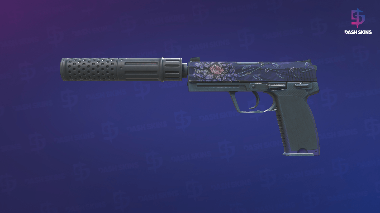 USP-S | Black Lotus (Field-Tested) - Frontside Screenshot
