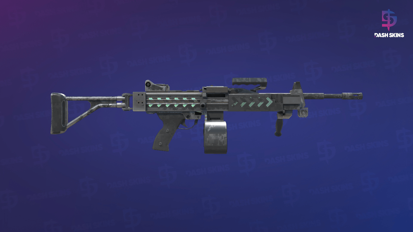 Negev | Ultralight (Battle-Scarred) - Backside Screenshot