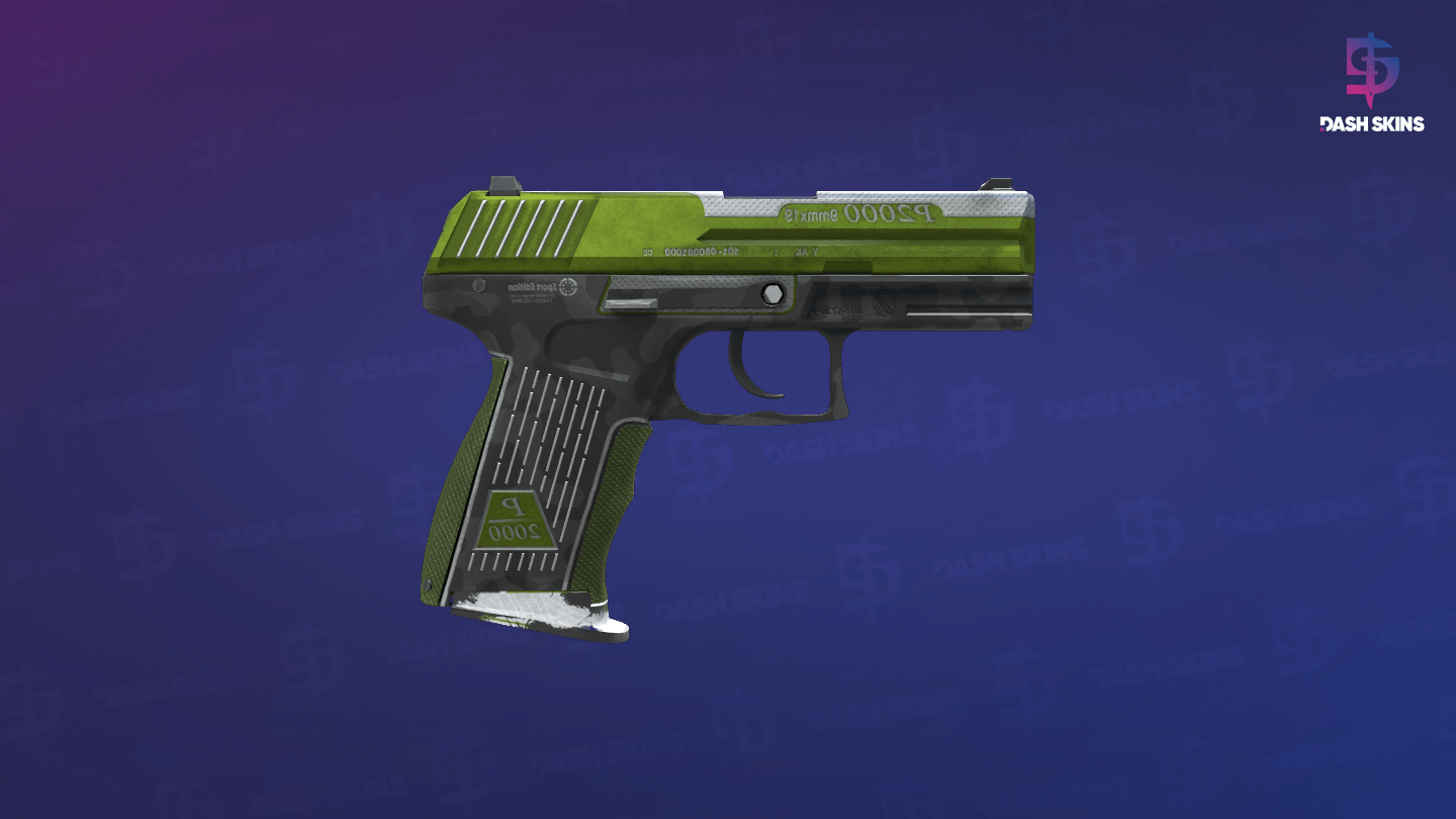 P2000 | Turf (Well-Worn) - Backside Screenshot