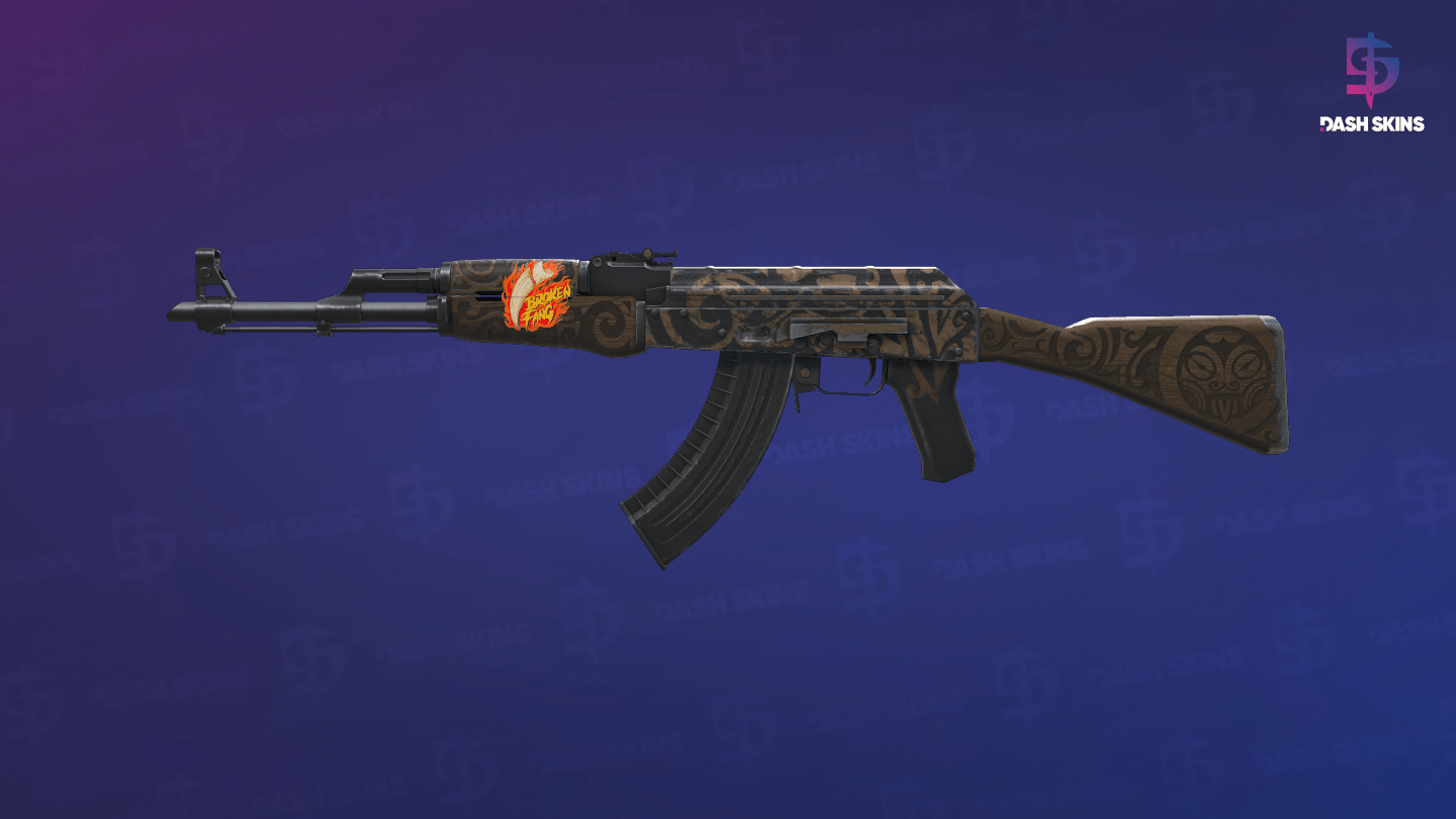 AK-47 | Uncharted (Field-Tested) - Frontside Screenshot