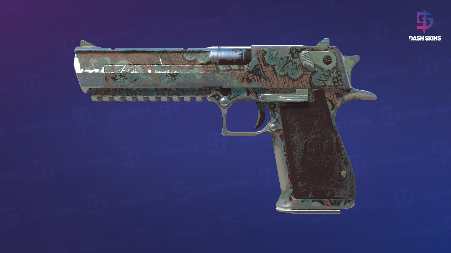 Desert Eagle | Mint Fan (Battle-Scarred) - Frontside Screenshot