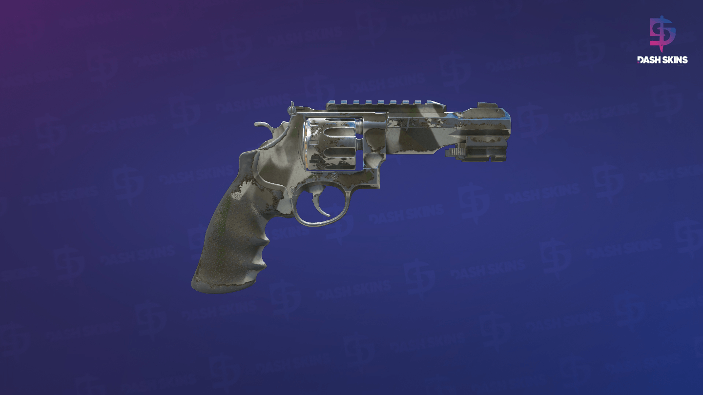 R8 Revolver | Bone Mask (Field-Tested) - Backside Screenshot