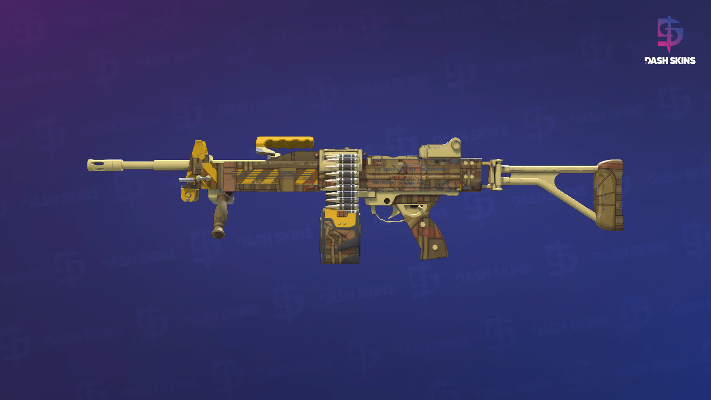 Negev | Bulkhead (Factory New) - Frontside Screenshot